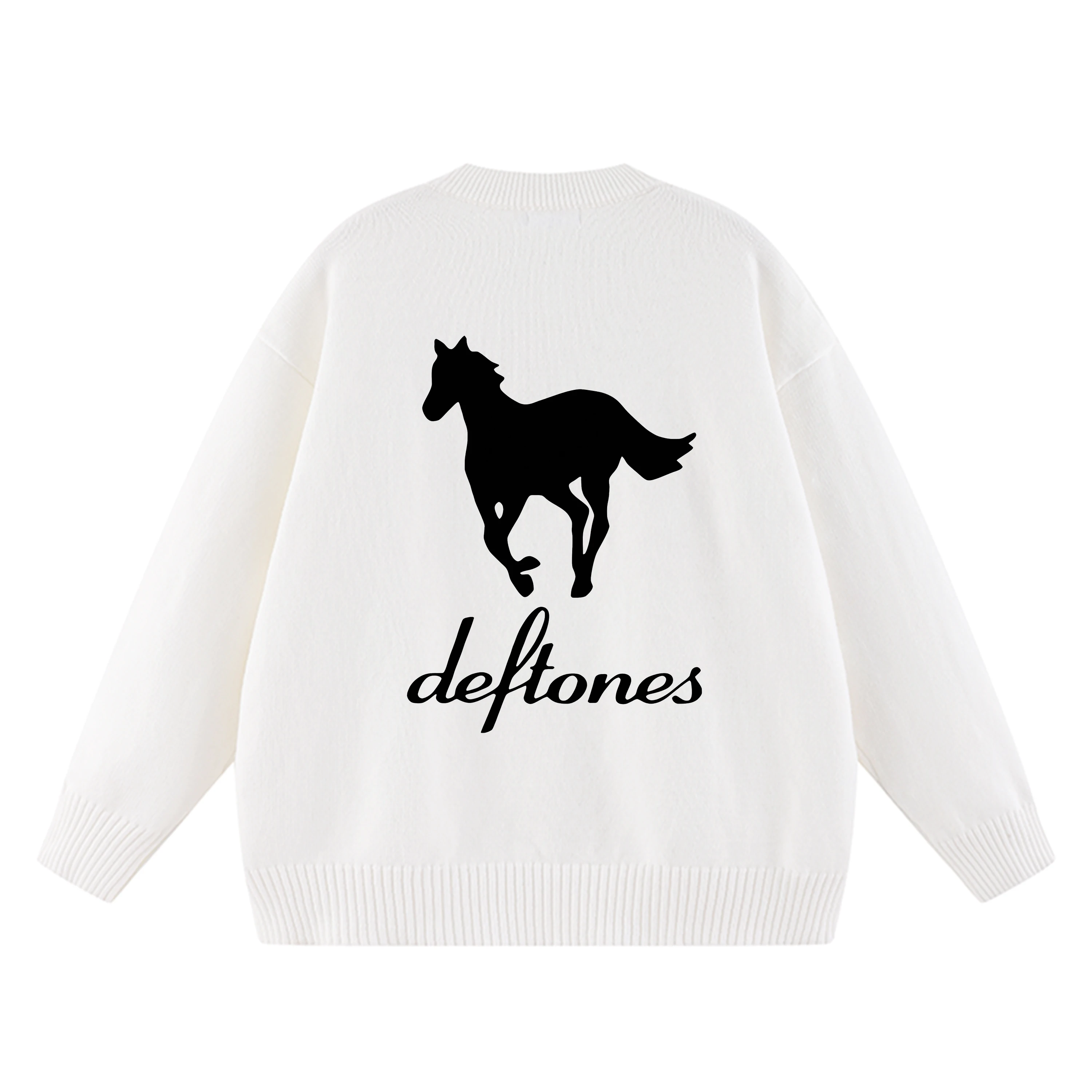 Horror Deftones Sweater Harajuku Gothic Sweater Autumn Winter Street