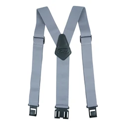 KUNN Men's Perry 1.5 inch Wide Suspender,Elastic Hook End Adjustable Suspenders