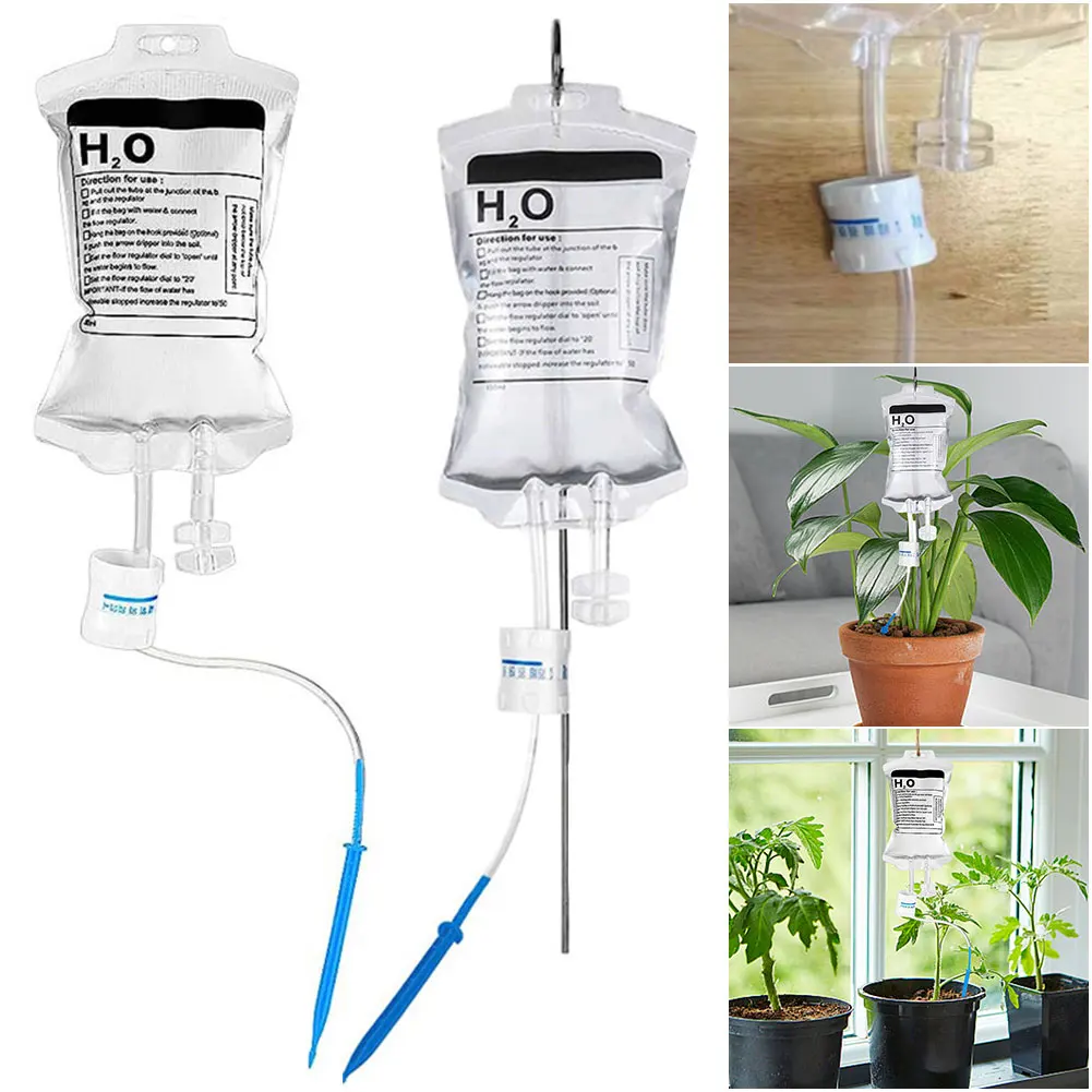 

350ml Automatic Watering System Adjustable Flow Indoor Plant Waterer Plant Drip Irrigation System for House Plants Fun Garden