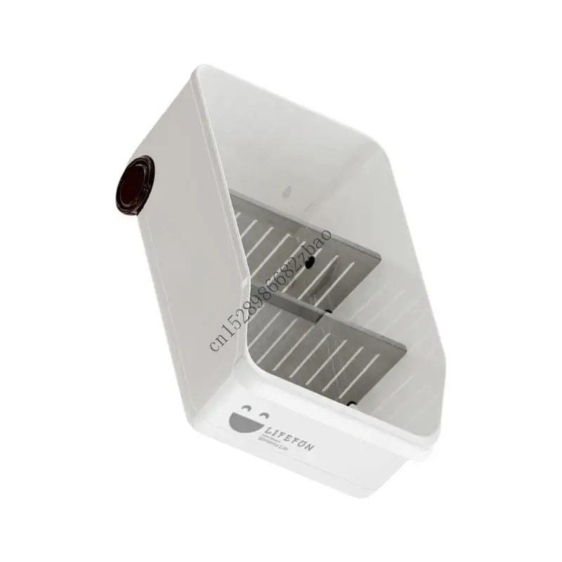 H7EA Space Saving Cabinet Organizers With Sliding Easy Access Drawer Storage Box For Small Spaces