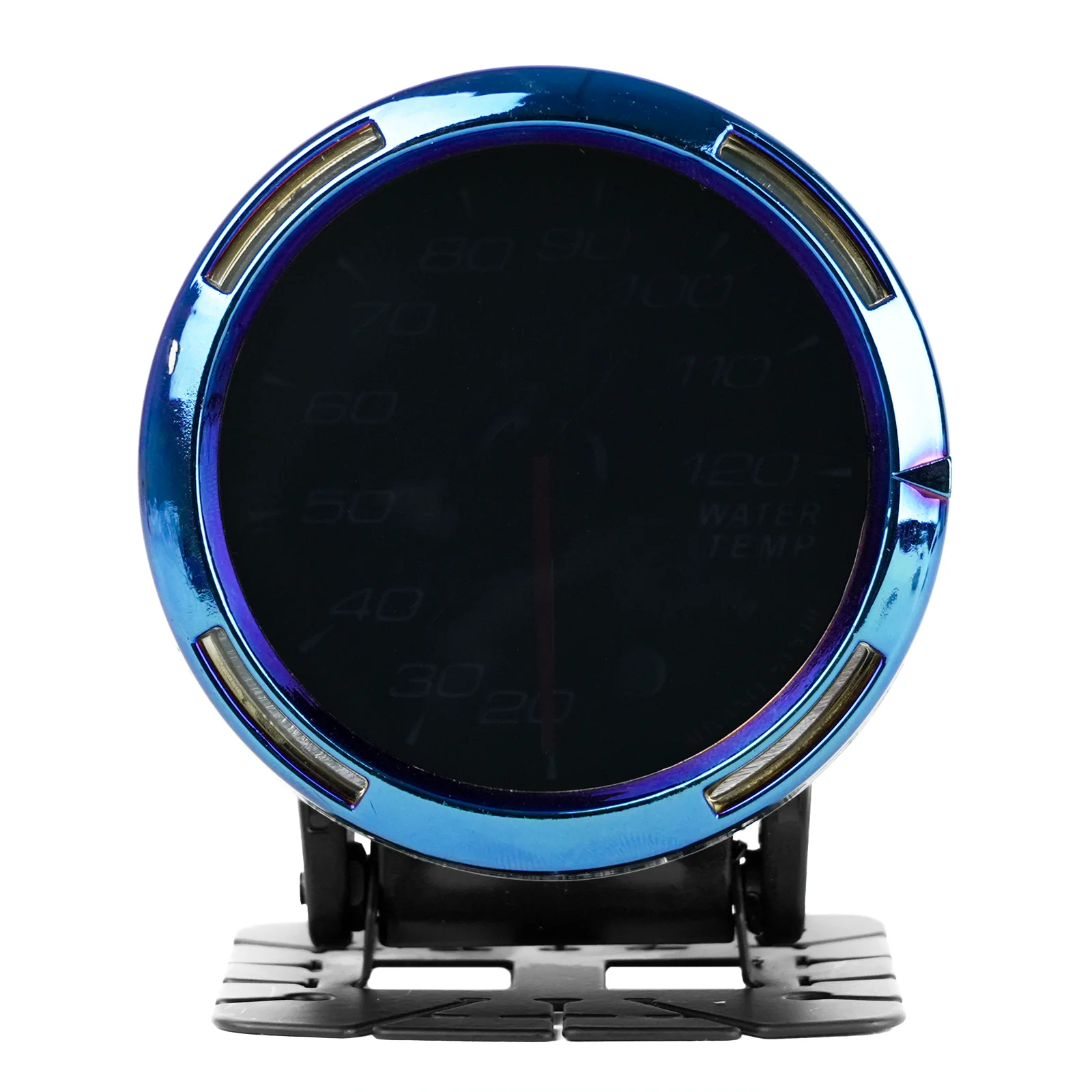 60MM Universal  Auto Modified Meter Cup Burn Blue ABS Car Gauge Holder for 2.5-Inch Single Hole Meter