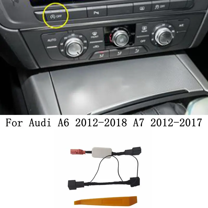 For Audi A6 C7 A7 4G8 2013-2018 Car Smart Stop Canceller Automatic Stop Start Engine System Eliminator Device Disable Plug Cable