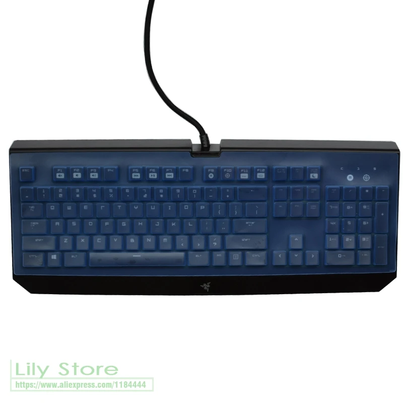 

For Razer BlackWidow Ultimate Stealth 2016 Mechanical Waterproof and dustproof Transparent Keyboard Skin Cover Protector