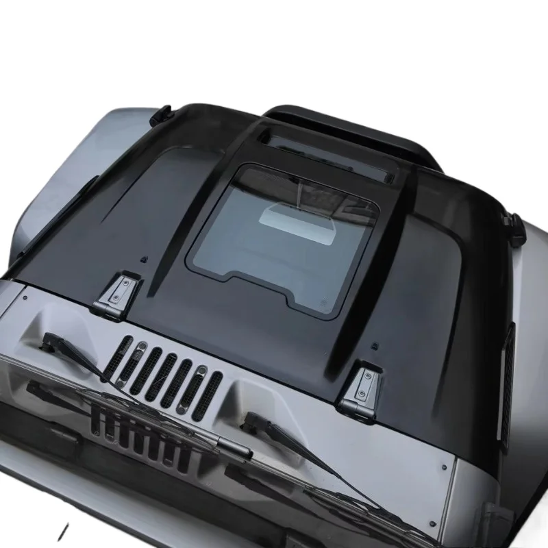 

The Replacement Engine Hood for 2007-2017 Jeep Wrangler JK JKU Space Hood Heat Dispersion Hood