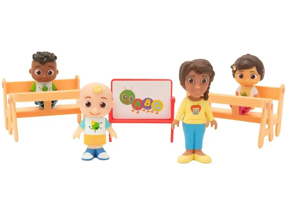 Cocomelon Playset escolar con amigos JJ