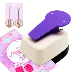 DIY Children's Hole Punch Scrapbooking Paper Punch Earring Hole Puncher Earring Card Punch Hole Puncher