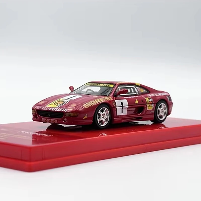 1:64 TW  Ferrari F355 Challenge 2024 Hong Kong Exhibition Limited Diecast Car Model Collection Toy Tarmac Works