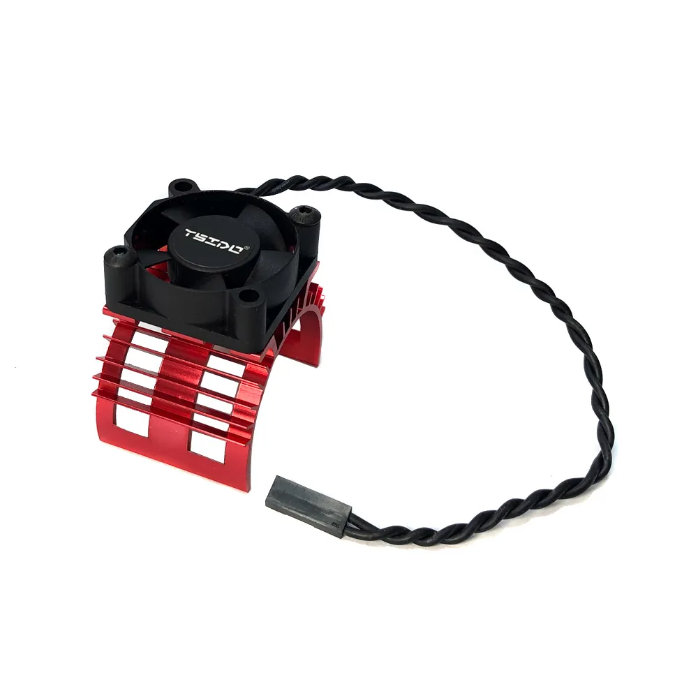 YSIDO RC Elektroauto 540 550 3650 3660 3665 Bürstenloser Motor Kühlkörperabdeckung Lüfter für 1/10 1/12 Wltoys 124017 124016 Teile – Detail 6