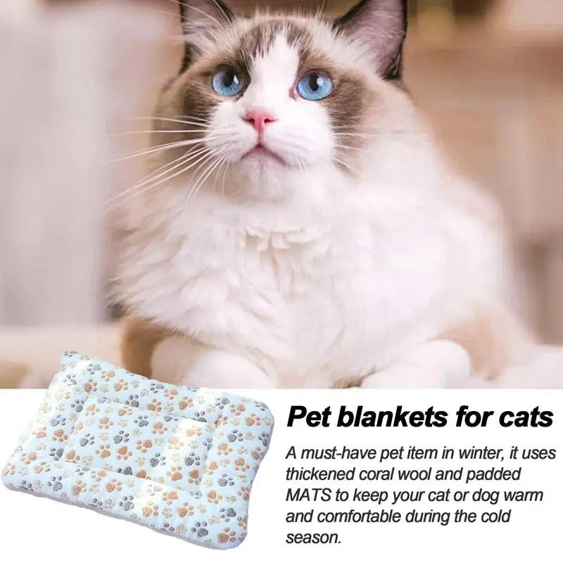 Lit chaud en polymère doux pour animaux de compagnie, accent multifonctionnel pour chien, coussin de chenil pour chat, polymère de couchage intérieur