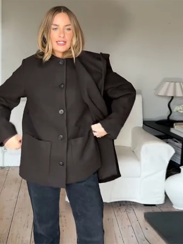 Женские пальто Chin.Sweety из полиэстера
