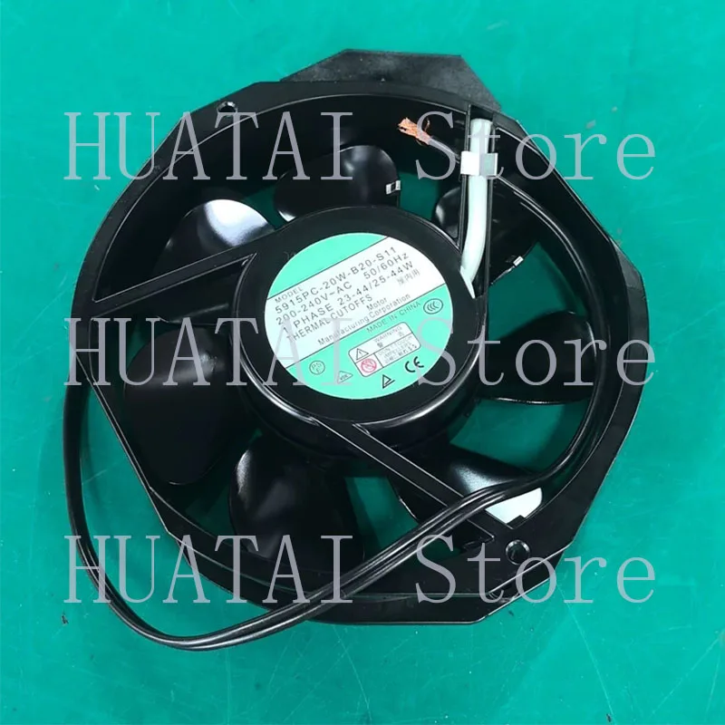 Brand new and original 5915PC-20W-B20-S11 200-240V AC 44W All metal fan blades resistant to high temperatures UPS cooling fan