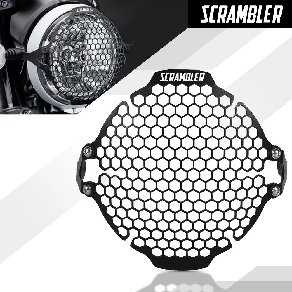 

Headlight Guard Grille Head light Lamp Grid Cover For Ducati Scrambler Street Classic (2018-2020) Scrambler Full Throttle 2015+