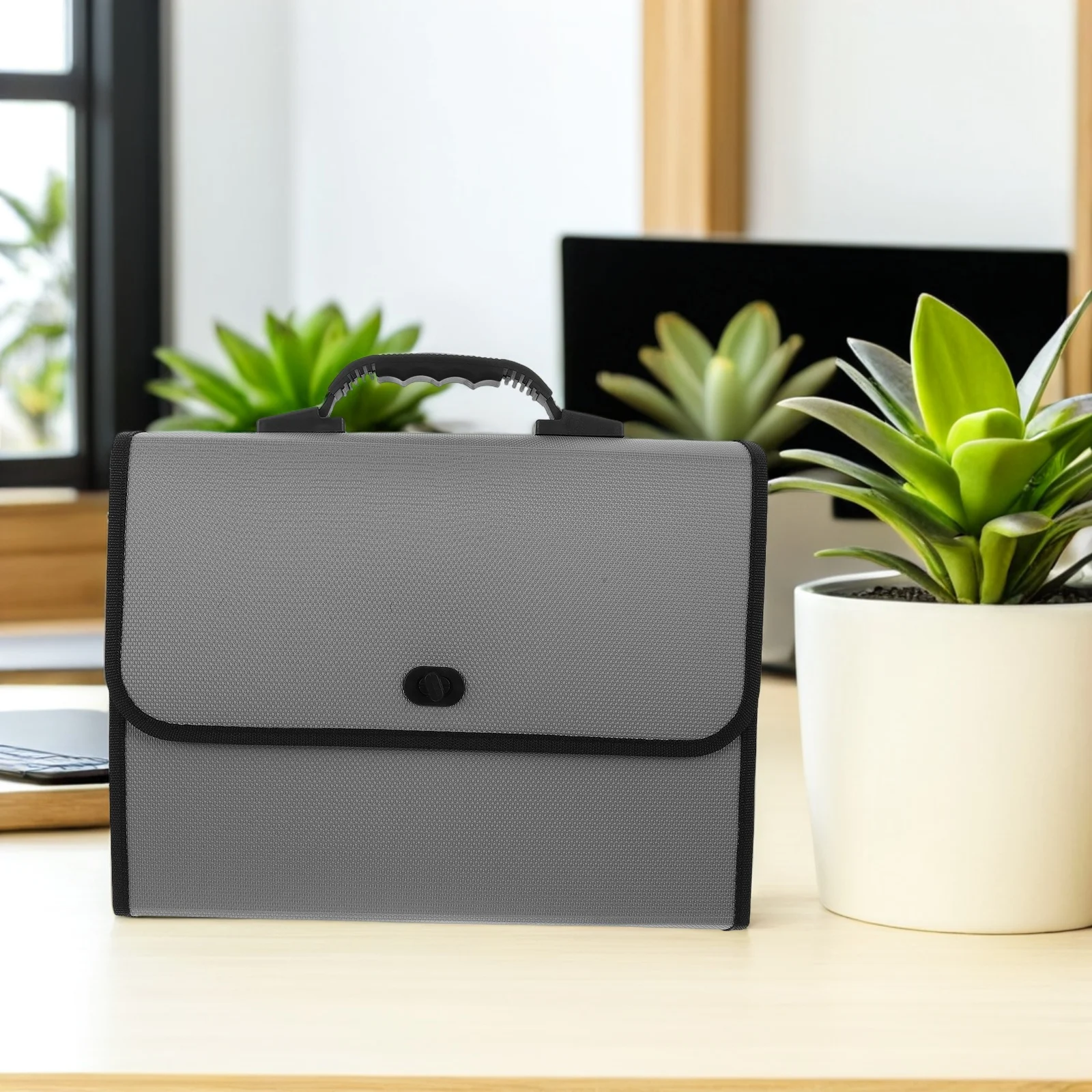 

Accordion Plastic File Organizer Expanding Folder 26-Pocket A4 Portable Document Organizer Office Receipt Storage