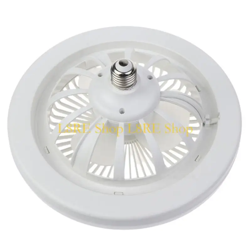 L8RE سقف ذكي مروحة كهربائية مروحة كهربائية مع مصباح LED E27 DICOKE DICER