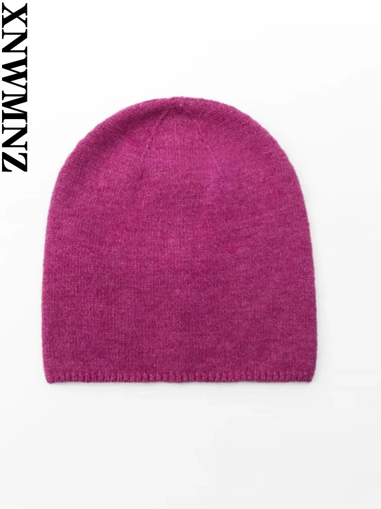 XNWMNZ-gorro de punto para mujer, moda Retro, informal, versátil, cálido, 2023