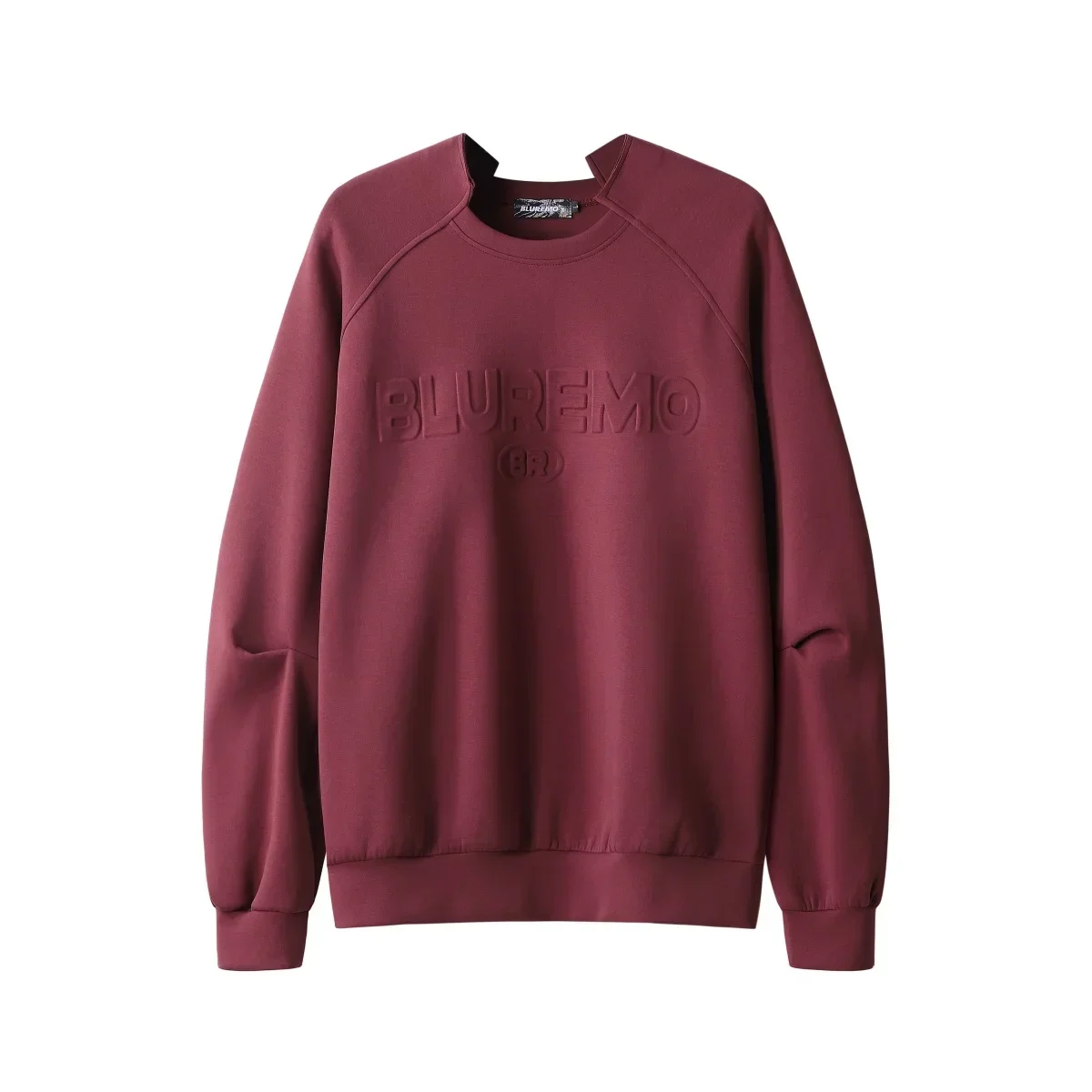 Folding Academia 3d Printed Letter Women's Punk Goth Streetwear Oversized Sweatshirts Burgundy Pullovers for Women Men Winter