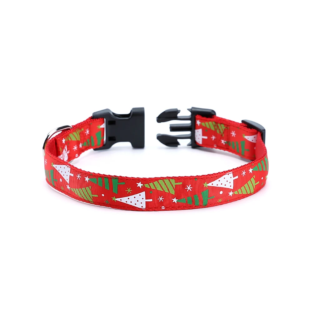 

Christmas Necklace Tree Pet Collar Dog Outdoor Accessories Supplies Comfortable