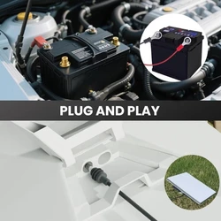 Cable extensión impermeable para alimentación, cableado y fusibles