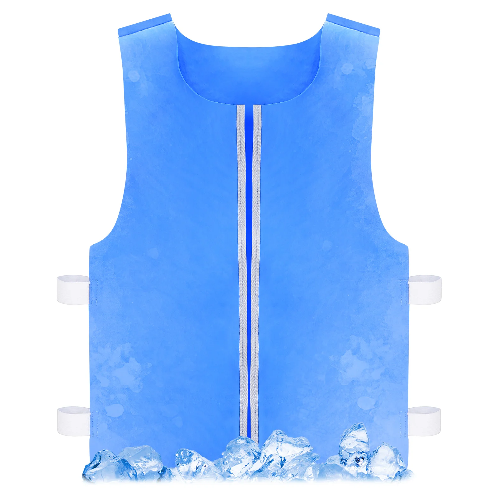 Iced Cooling Vest Outdoor Clothes Sports West Shirt Pva Synthetic Fabric Evaporative Plus Size