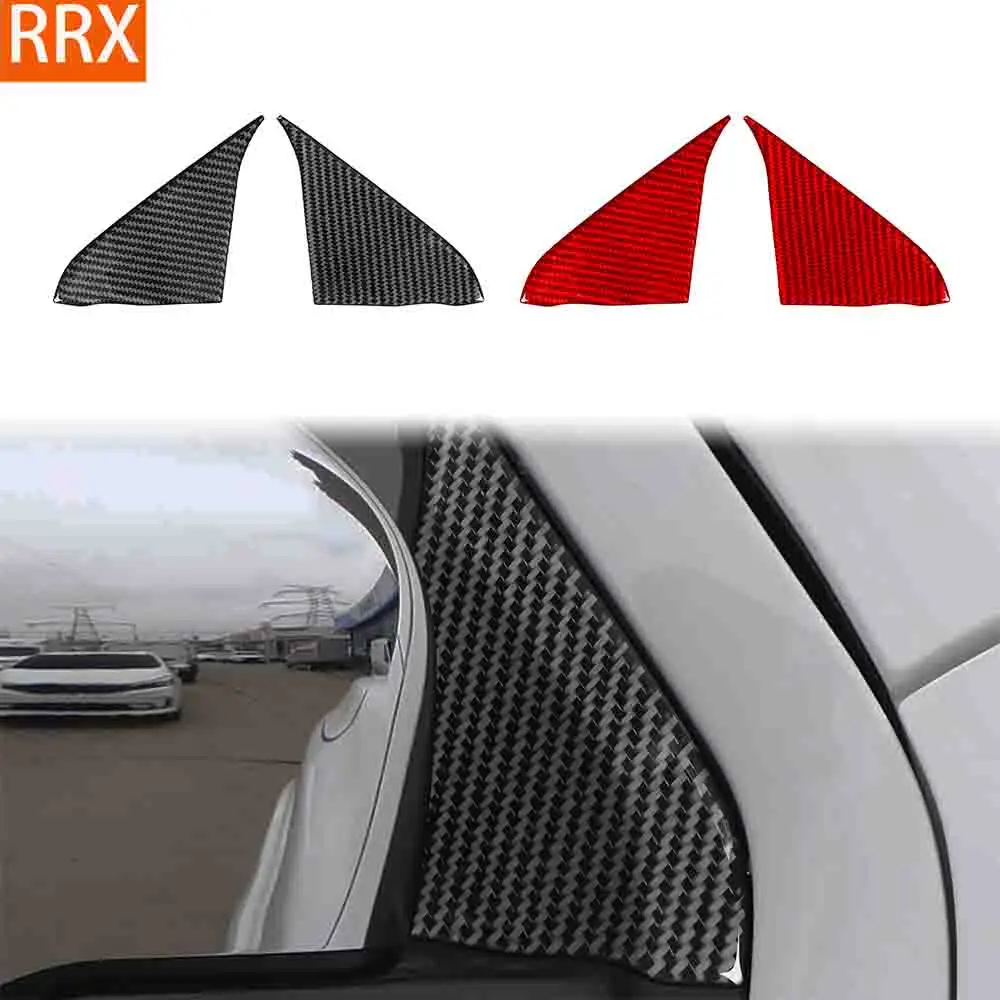 for-nissan-navara-np300-2014-2024-real-carbon-fiber-stickers-rearview-mirror-triangular-panel-car-accessories-inside-decorative