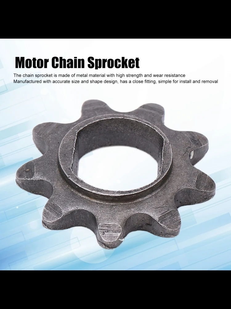 AliExpress Qiilu Motor Sprocket 9T 25H Engine Pinion Gear Chain Sprocket H Shaped Sturdy Durable Perfect Quality for MY1020 Motor Engine