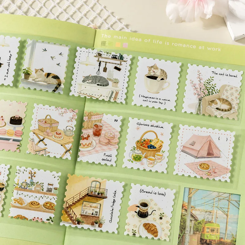 1 Stück/1 Packung dekorative Klebebänder Spring Sonata Papier-Abdeckbänder Junk Journal Scrapbooking-Aufkleber Papier Japanisch