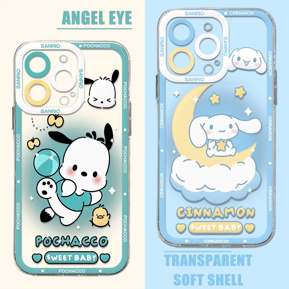 Sanrios Hellos Kittys Cinnamorolls Phone Case For Samsung S24 S23 S22 S21 S20 S10 FE Note20 Note10 Plus Ultra Lite 5GSoft Cover