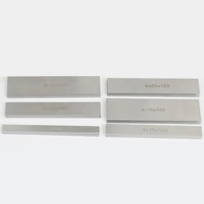 Parallel Pad Gauge Block Alloy Steel CNC Milling Pads Set 120/125mm*(10-35mm)  100mm*(10-38mm) for Vice Milling Machine Lathe