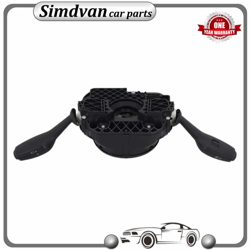 

61319297778 Car Steering Wheel Wiper Headlight Controller Switch 61319354047 61319354048 For BMW F01 F02 F07 N57 F10 530i 2010
