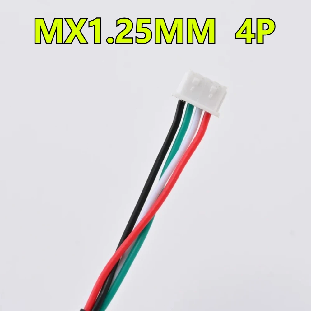 DuPont 2.54mm 4P to MX1.25mm 4P Adapter Cable Touch Screen Cable Data Cable 2725-28A Motherboard Terminal Wire 25/30/40/50-100cm