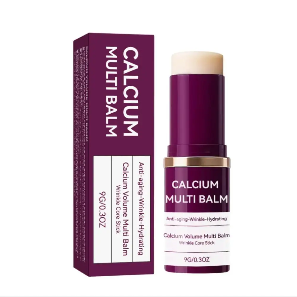 1/2/5PCS Calcium Volume Multi Balm Stick,Collagen Moisturing Stick Face Cream Anti Wrinkle Hydrating For Eyes Neck Face Skincare