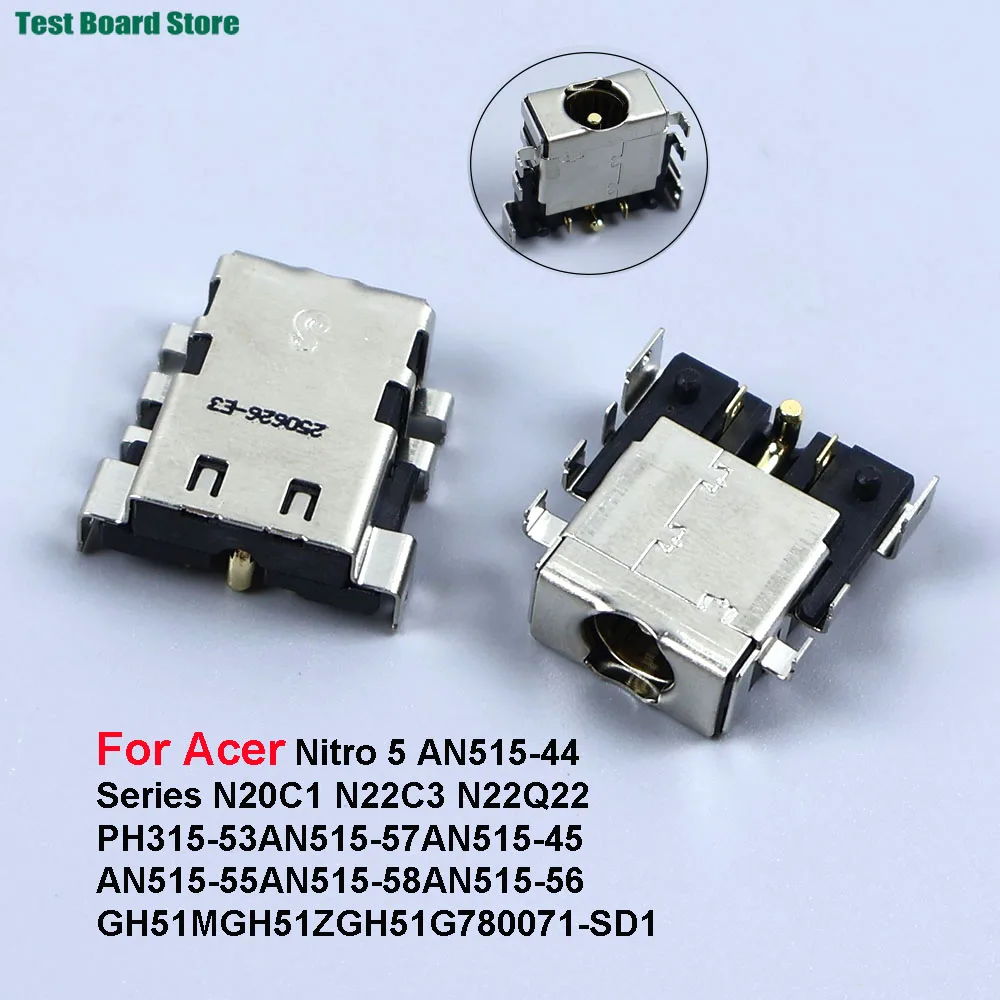 1PCS New Laptop DC Power Jack for Acer Nitro 5 AN515-44 AN515-55 AN515-58 AN515-56 PH315-53 AN515-57 AN515-45 Series N20C1 N22C3