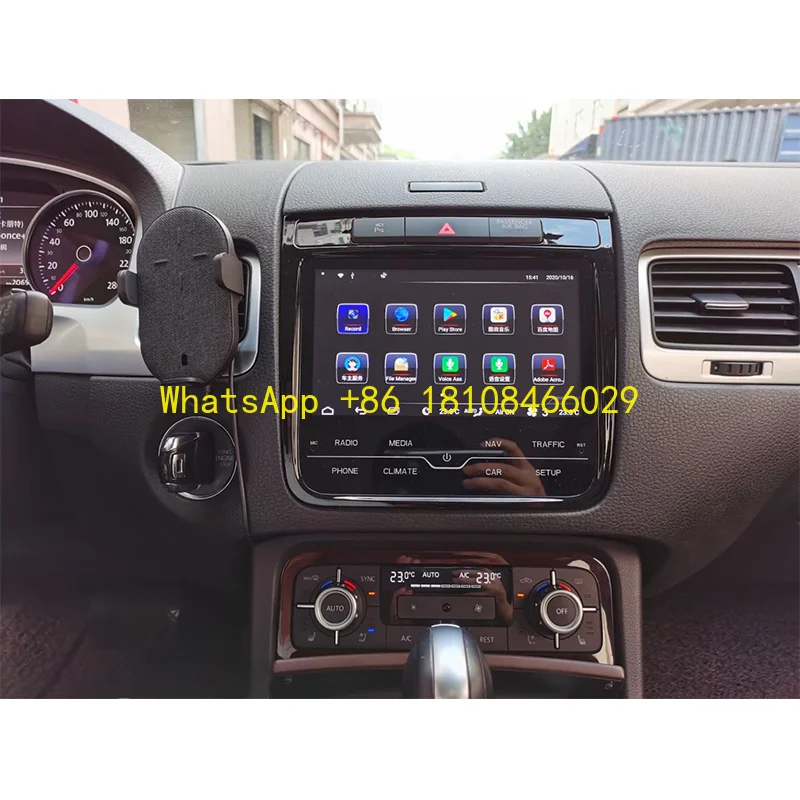 

Android 14 Car Multimedia Player GPS Navigation Radio for Touareg 2011-2017 IPS Screen Video 8" Carplay Auto WIFI