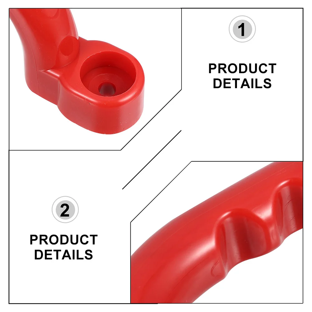 مجموعة واحدة من مقابض ملعب مضادة للانزلاق، مقبض آمن وناعم لمرافق الترفيه الخارجية للأطفال، ملحق لمجموعة الأراجيح
