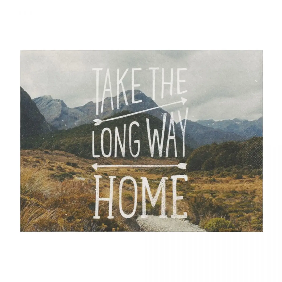 

Одеяло TAKE THE LONG WAY на заказ, одинарные одеяла, украшения для диванов, фланелевые одеяла