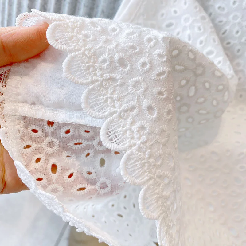 جديد الفتيات مجموعة ملابس الصيف جوفاء الدانتيل دعوى طفل عادية أكمام تي شيرت السراويل الاطفال مجموعة ملابس مجموعات ملابس الطفل مجموعات