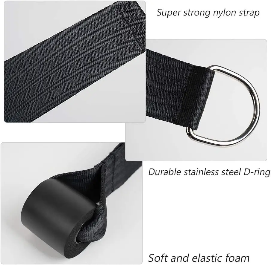 2/4Pcs Elastic Resistance Door Anchor Holder Bands Tube Doorway Sport Fitness Equipment for Effective Working-out Accessories