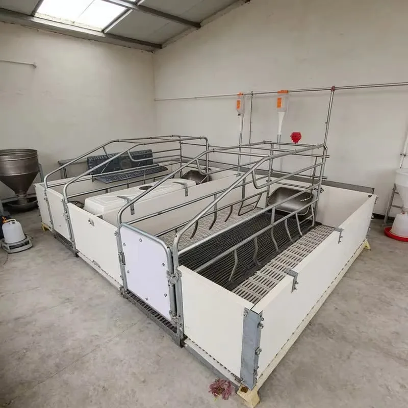 Quick Installation High Quality Pig Breeding Equipment Sow Farrowing Crate Pig Farming Equipment Agriculture Farm