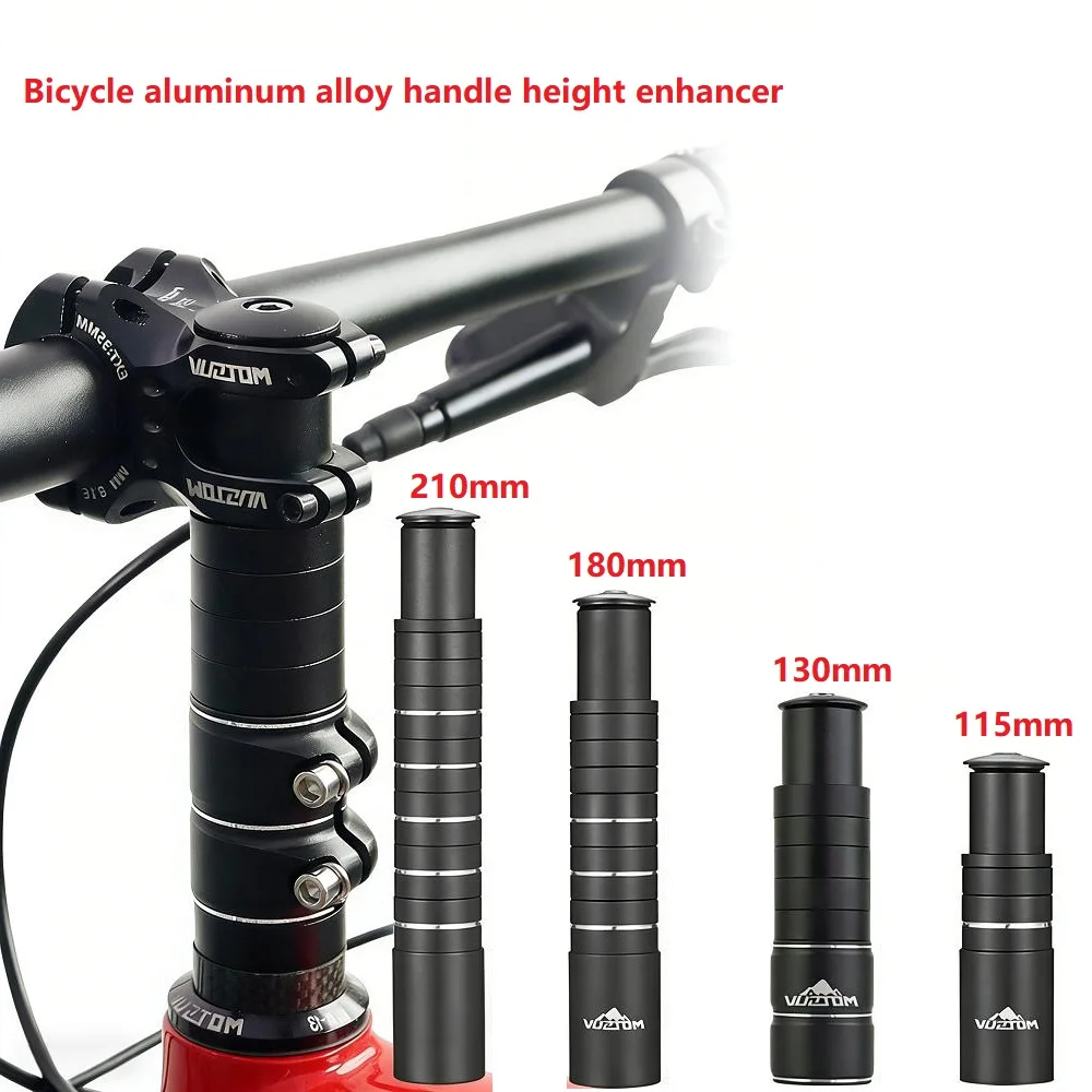 

Universal Mountain Bike Aluminum Alloy Handle Vertical Height Enhancer Front Fork Faucet Lifting Head Pipe Extender