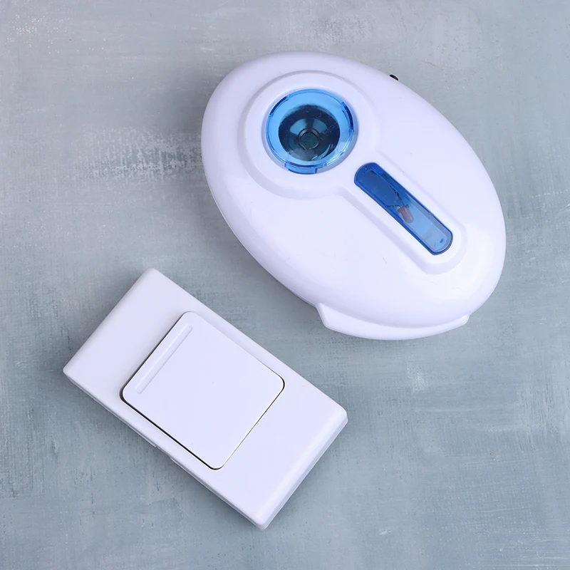 Wireless Doorbell LED 2 Button 3 Receiver Battery Powered 32 Tune Songs Ring Remote Control Home Security 100M Door Bell Doors ﻿