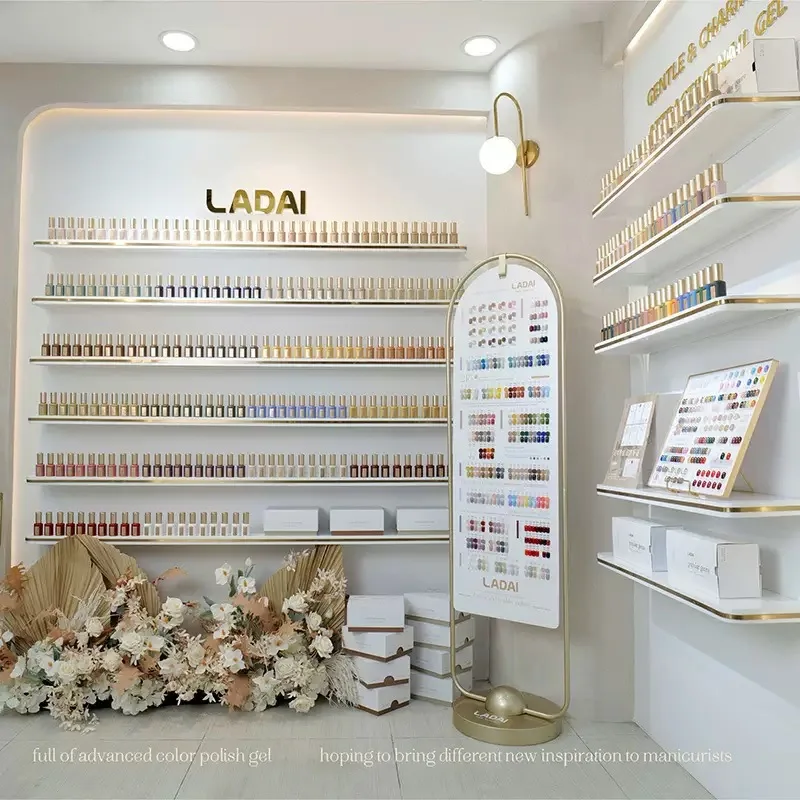 Ladai 218 Colors Single Bottle Golden Armor Demon Gel Long-Lasting Non-toxic UV LED Lamp Plastic For Nail Art