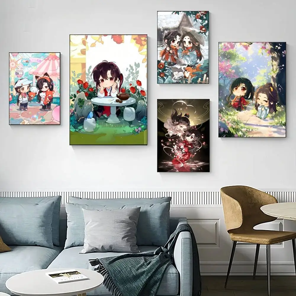 Tian Guan Ci Fu Poster wall stickers-suitable for all rooms perfect gift