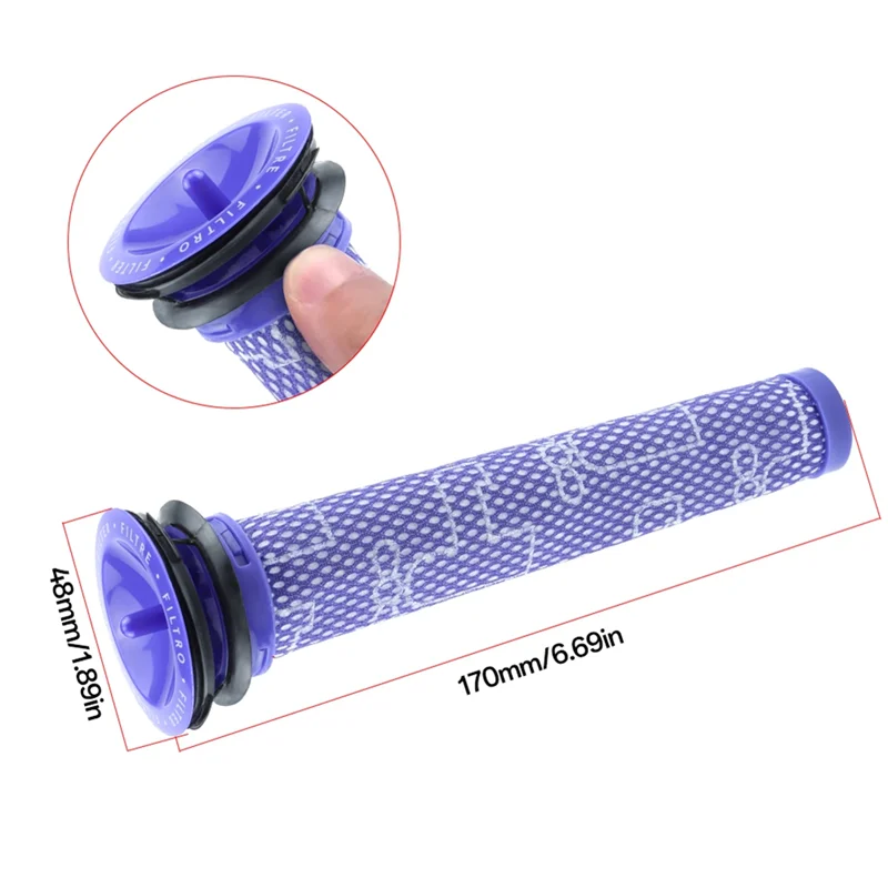 

ABUL-для Dyson V7 V8 передние и задние моющиеся фильтры, сменные аксессуары для чистки