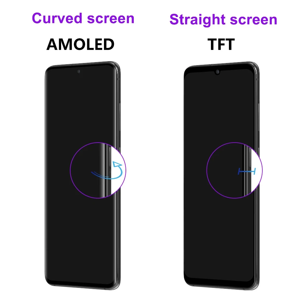 Super AMOLED Screen S20 LCD Display For Samsung Galaxy S20 4G G980 G980F Display Touch Screen Digitizer Assembly With Frame S20