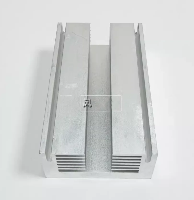 High-power chip air-cooled radiator profile thickened 60*30*100 electronic power tube radiator fin customization