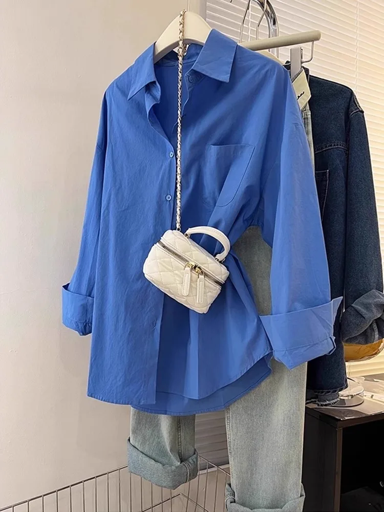 

Klein Blue Long Sve irt ex Summer 2025 New High Quali Couple Sunscreen irt Outerwear Top Breathable Lightweight