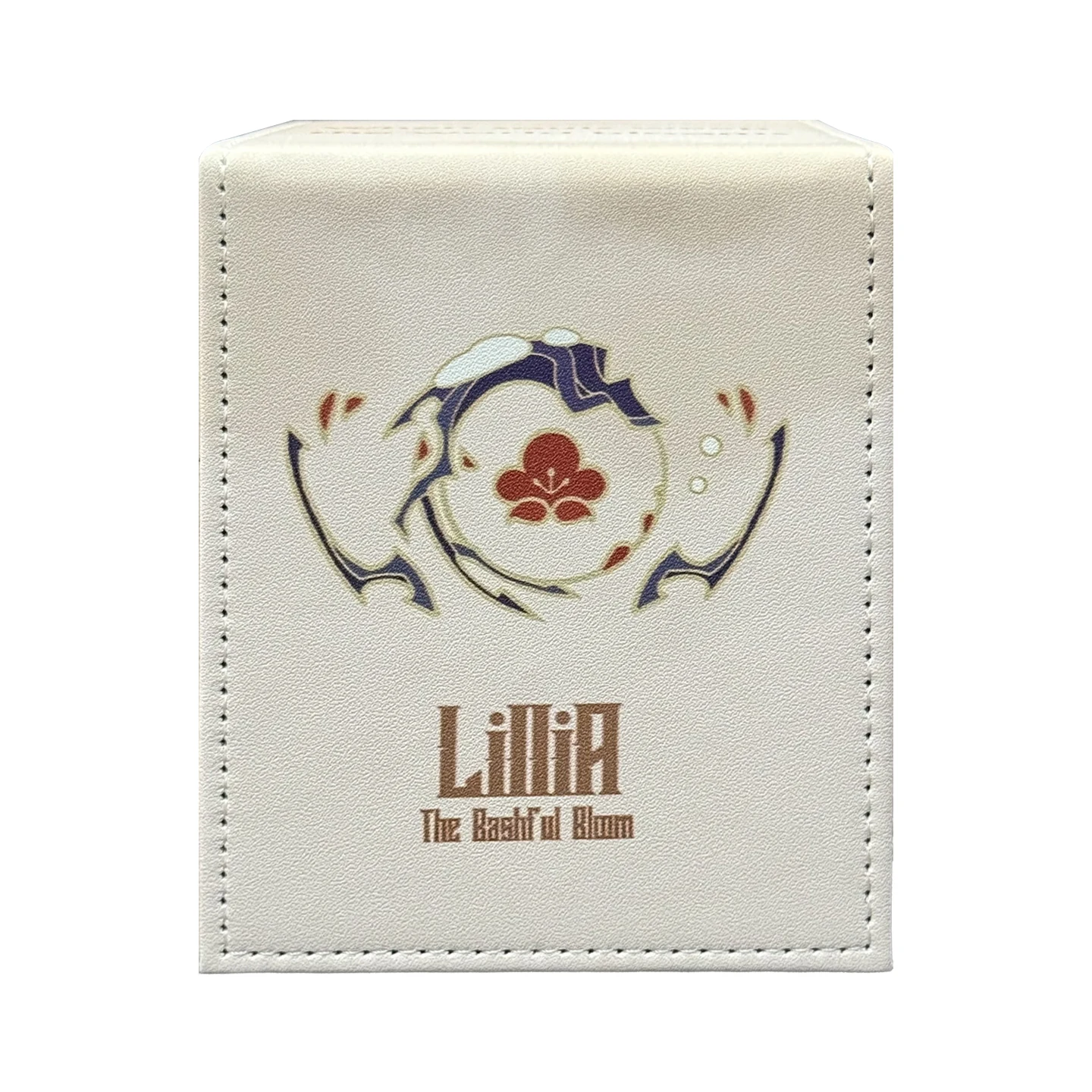 Riftbounds TCG Deck Box The Bashful Bloom-Lillia Trading Card Carrying Case Portable Game Card Storage Organizer Holder