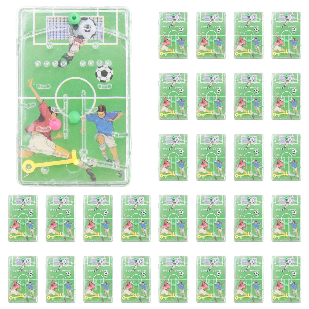 50 stücke Fußball Party Gefälligkeiten Labyrinth Spiel Jungen Fußball Thema Geburtstag Party Dekoration Kinder Geschenk Spielzeug SuppliesN03R