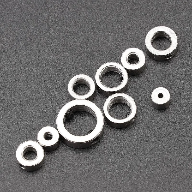 5~50pcs Wheel Lock Collar Shaft Axle Bushing Metal Landing Gear Stopper Inner Dia 2/3/4/5/6/7/8/10/12mm For RC Model Parts