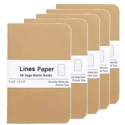 Replacement books Inner Paper 48 Pages Notebook Accessories Blank /lined /grid
